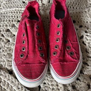 Red Blowfish shoes size 8